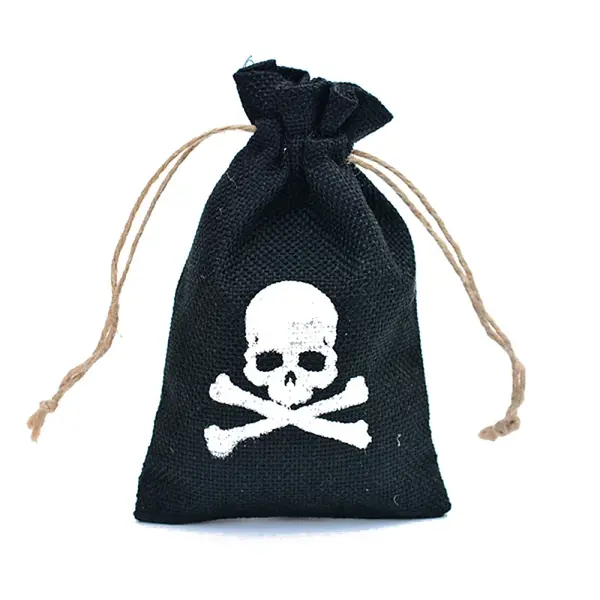 Halloween Burlap Packing Pouches
