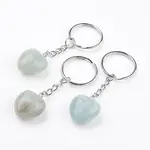 Natural Amazonite Keychain