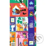 Domček malých kamarátov (Obrovksé puzzle:) - puzzle z kategorie 15 - 60 dílků