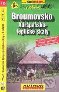 Broumovsko, Adršpašsko-teplické skály 1:60 000
