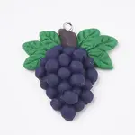 Autumn Theme Handmade Polymer Clay Pendants