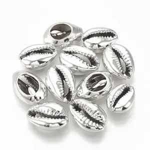 Electroplated Sea Shell Beads