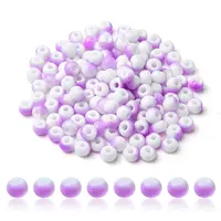6/0 Opaque Glass Seed Beads