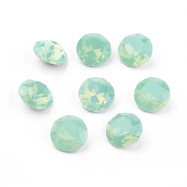 Pointed Back & Back Plated K9 Glass Rhinestone Cabochons