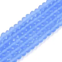 Transparent Glass Beads Strands