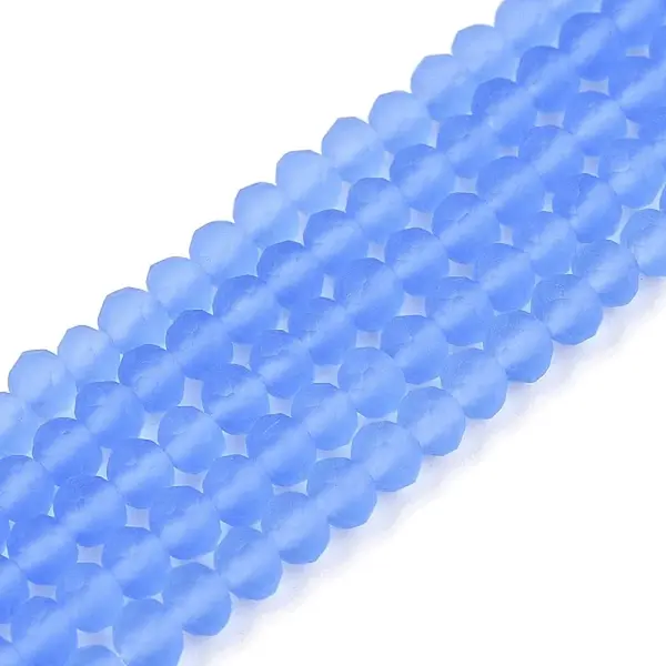 Transparent Glass Beads Strands