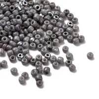 8/0 Baking Paint Glass Round Seed Beads
