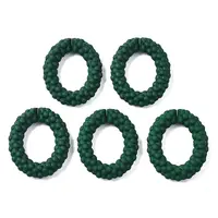 Spray Painted CCB Plastic Linking Rings