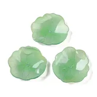 Lotus Leaf Bead Caps