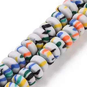 Handmade Polyester Clay Beads Strand