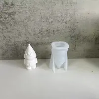 Christmas Theme 3D DIY Silicone Statue Molds