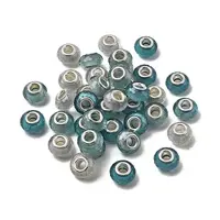 Faceted Resin European Beads