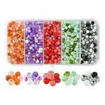 90G 5 Style Opaque & Transparent Inside Colours 3/0 Glass Seed Beads