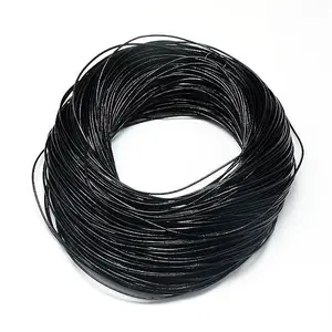 Round Cowhide Leather Cord