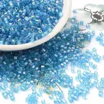 Transparent Colours AB Glass Seed Beads