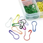 300Pcs 10 Colors Spray Painted Iron Calabash Pins