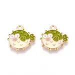 Marine Animals Alloy Enamel Pendants