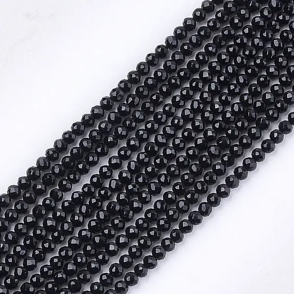 Synthetic Quartz Crystal Beads Strands