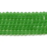 Imitate Austrian Crystal Frosted Glass Beads Strands