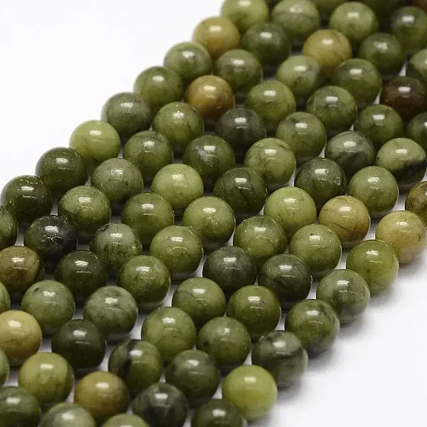 Natural Chinese Jade Beads Strands