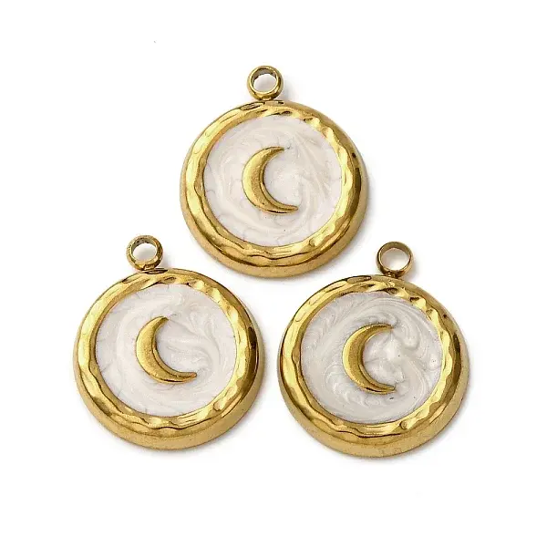 304 Stainless Steel Enamel Pendants