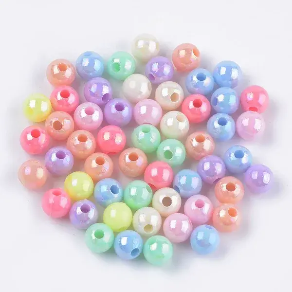 Opaque Acrylic Beads