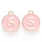 Golden Plated Alloy Enamel Charms