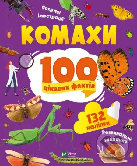 Komakhy. 100 tsikavykh faktiv - Olha Pylypenko - kniha z kategorie Naučné knihy