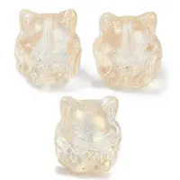 Transparent Spray Paint Glass Beads