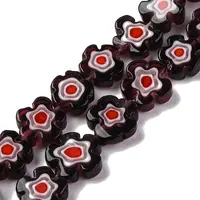 Handmade Millefiori Lampwork Beads Strands