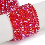 Electroplate Glass Beads Strands