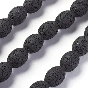 Natural Lava Rock Beads Strands