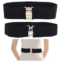 2Pcs 2 Styles Polyester Elastic Corset Belts