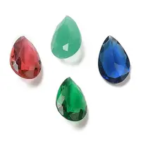 Pointed Back Glass Rhinestone Cabochons
