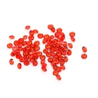 Transparent Acrylic Rhinestone Cabochons