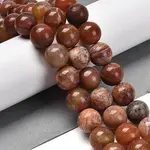 Natural Fire Crackle Agate Beads Strands