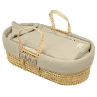 Poťah do Mojžišovho koša BIMBIDREAMS - WAFLE OLIVE