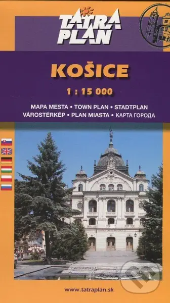 Košice 1:15 000 (Mapa mesta)