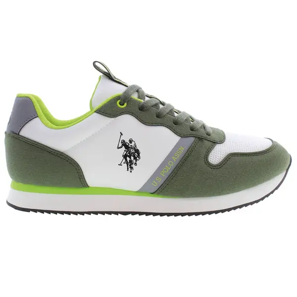 US POLO BEST PRICE MEN'S SPORTS FOOTWEAR GREEN