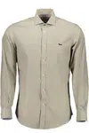 HARMONT &amp; BLAINE MEN'S BEIGE LONG SLEEVE SHIRT