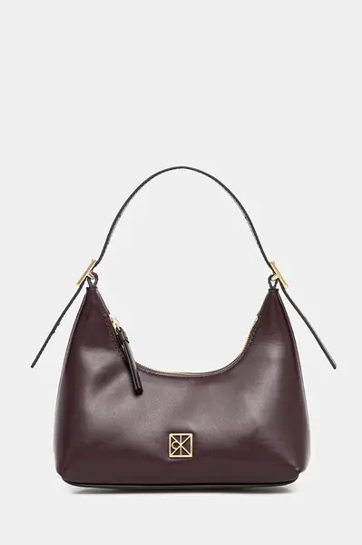 Kožená kabelka Calvin Klein