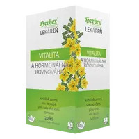 HERBEX Vitalita a hormonálna rovnováha bylinný čaj porciovaný, 20 x 3 g