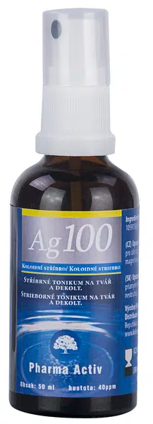 Pharma Activ Koloidné striebro v spreji Ag100 (40ppm) spray 50 ml