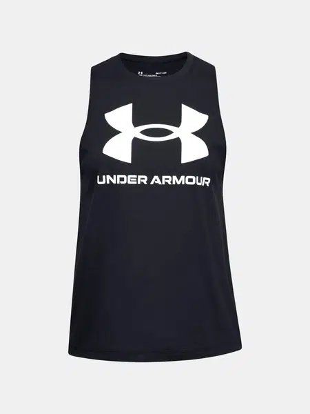 Under Armour Sportstyle Graphic Tank Top - black