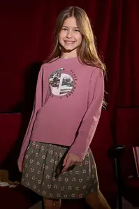 Dětské bavlněné tričko s dlouhým rukávem Mayoral