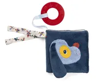 Lilliputiens textilní knížka s koukátkem - pejsek Jules