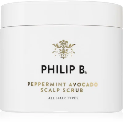 Philip B. Peppermint Avocado peelingový šampon 236 ml