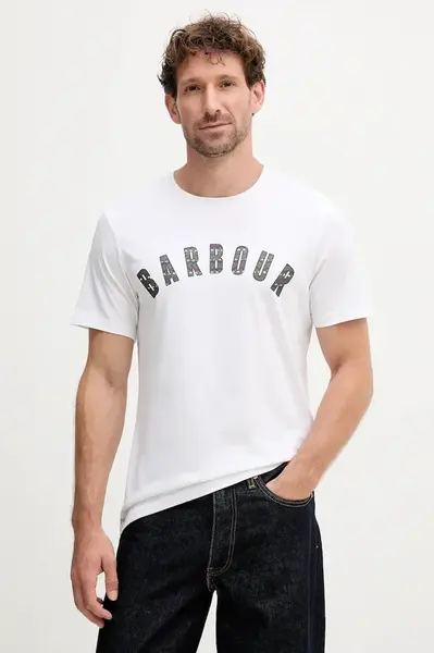 Bavlněné tričko Barbour BOUGHS