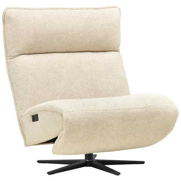 Chilliano RELAXAČNÍ KŘESLO, textil, krémová