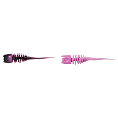 Dam gumová nástraha effzett garlic trout lure uv pink/black 6 cm 10 ks